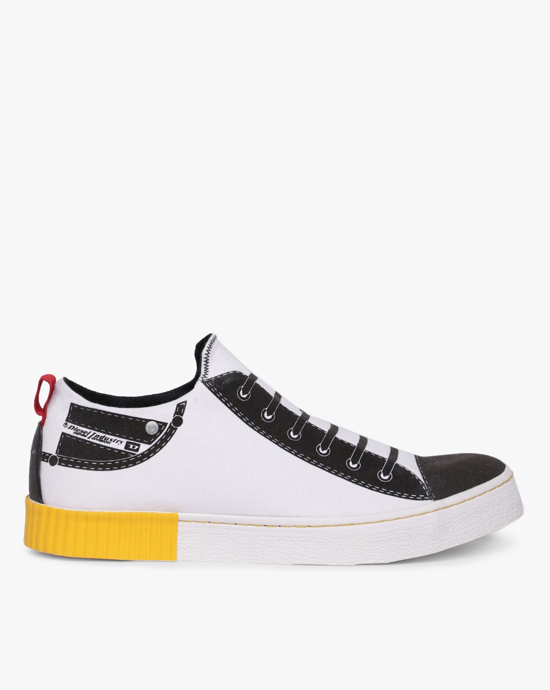 diesel slip on sneakers