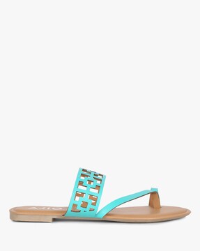 ajio flat sandals