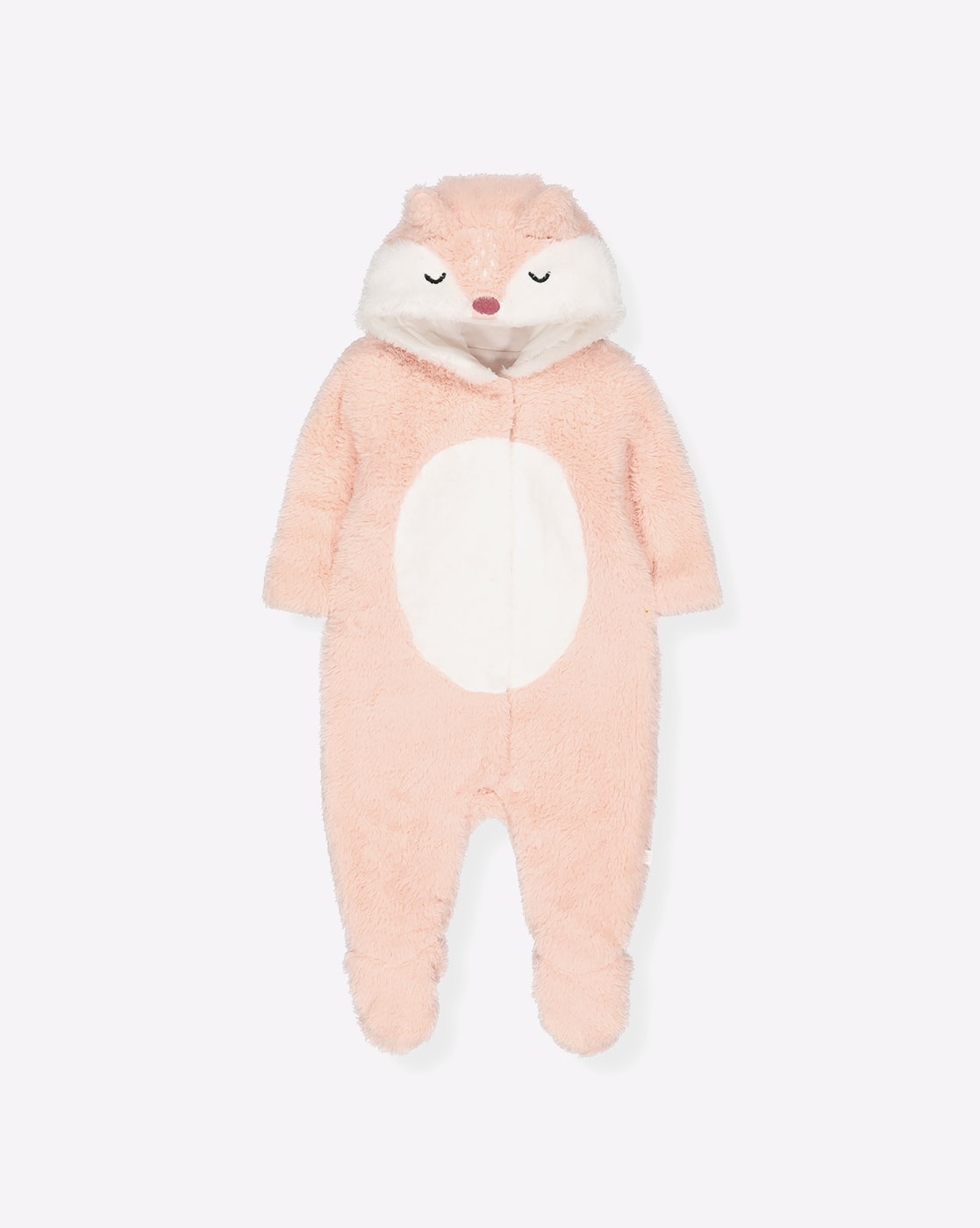 fluffy sleepsuit