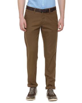 Buy Brown Trousers \u0026 Pants for Men by 