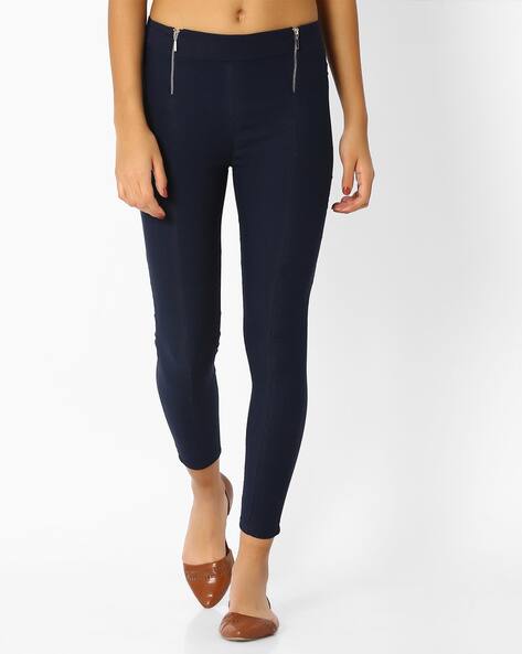 Buy Navy blue Leggings for Women by RIO 
