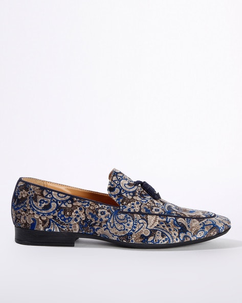 mens paisley loafers