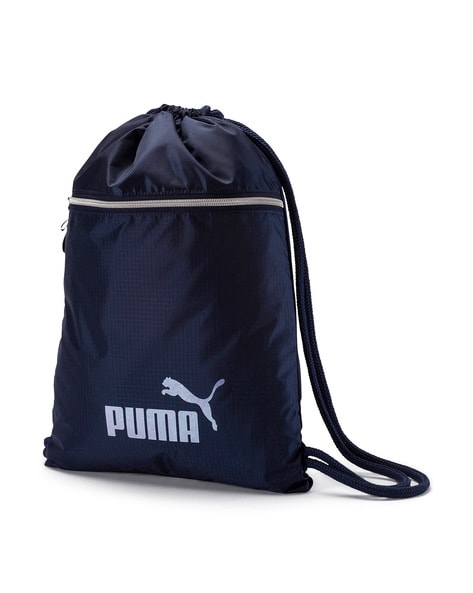 puma gym bag blue