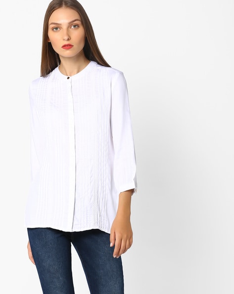 Buy White Shirts for Women by AJIO Online | Ajio.com