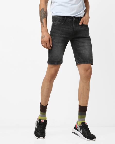 Buy Black Shorts \u0026 3/4ths for Men by 
