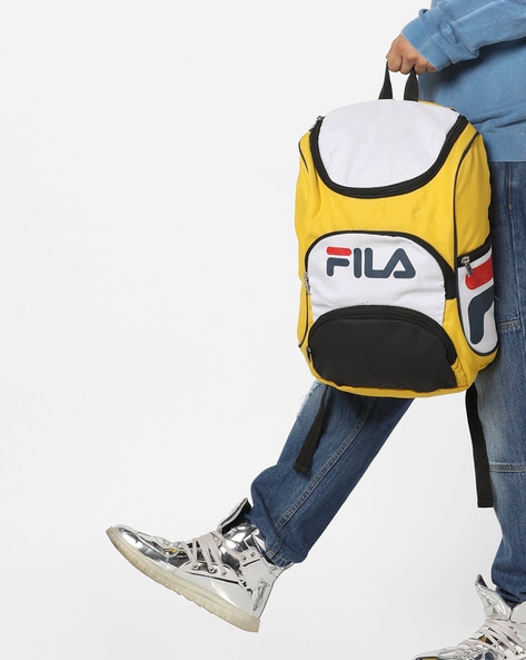 Fila backpack sales mens yellow