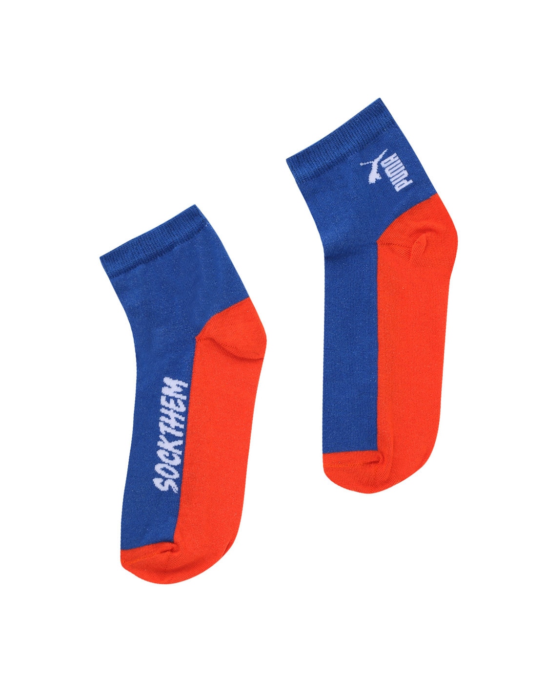 puma orange socks