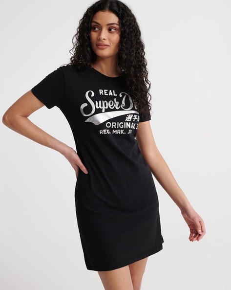 Buy Black Dresses for Women by SUPERDRY ...