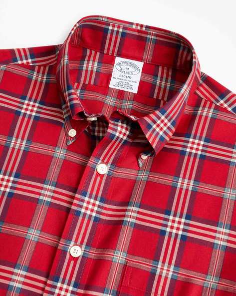 Buy Red Shirts for Men by BROOKS BROTHERS Online