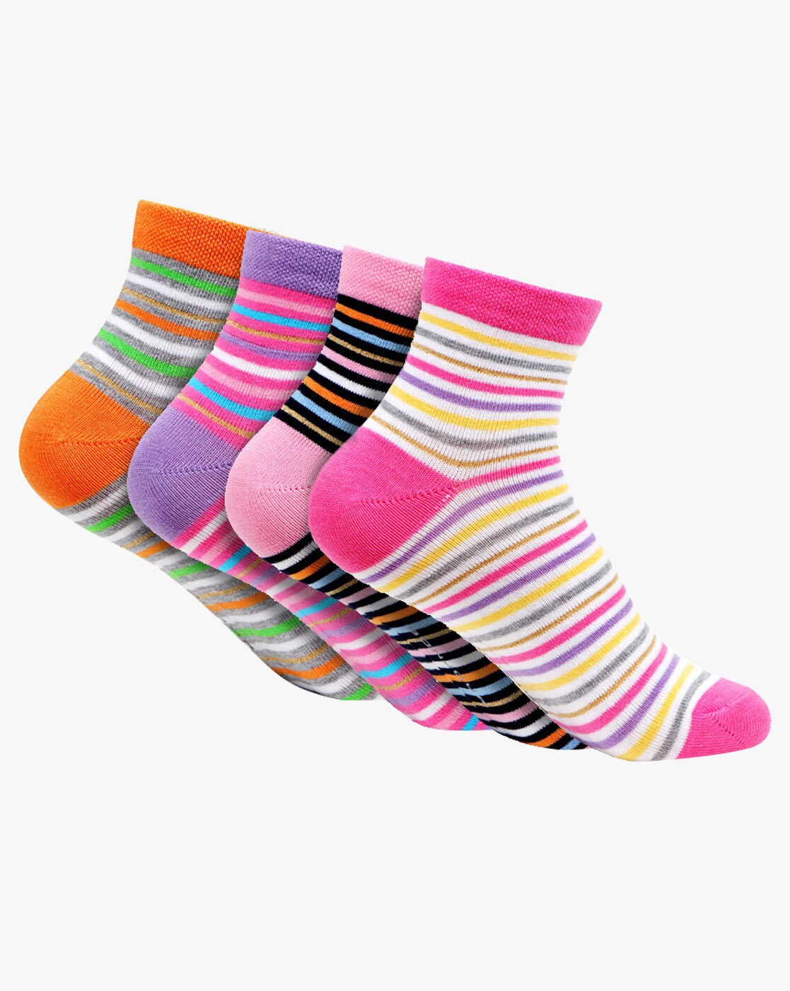 Multicolor optional 3-12 years old girls vertical striped stockings spring  and autumn pure color breathable cotton socks - AliExpress