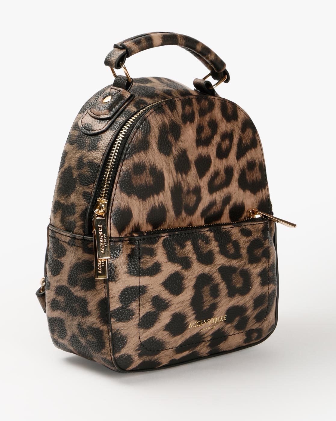 Cheetah Sling Backpack Purse