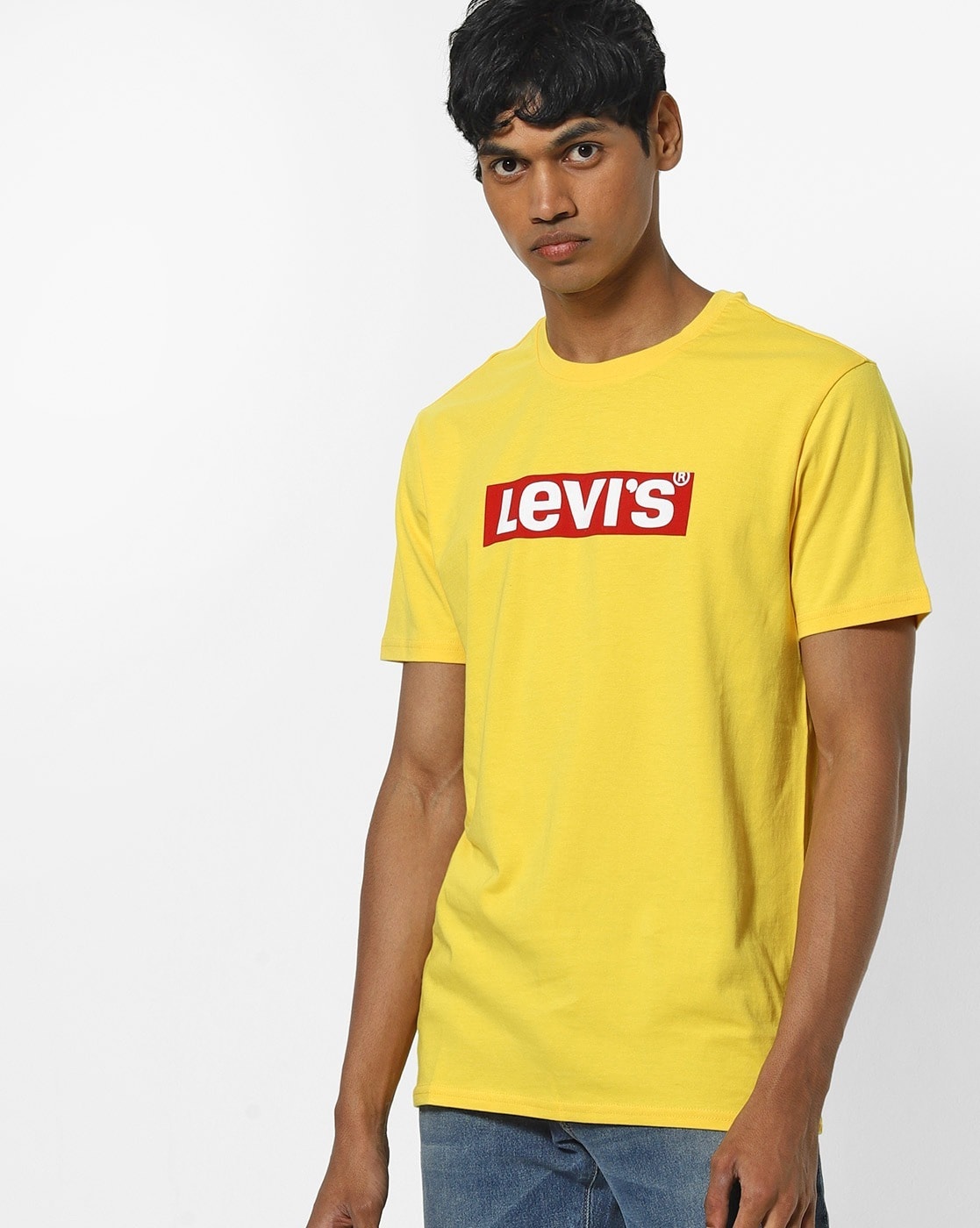 Røg Foran forbundet Buy Yellow Tshirts for Men by LEVIS Online | Ajio.com