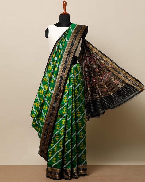 tribal motif saree