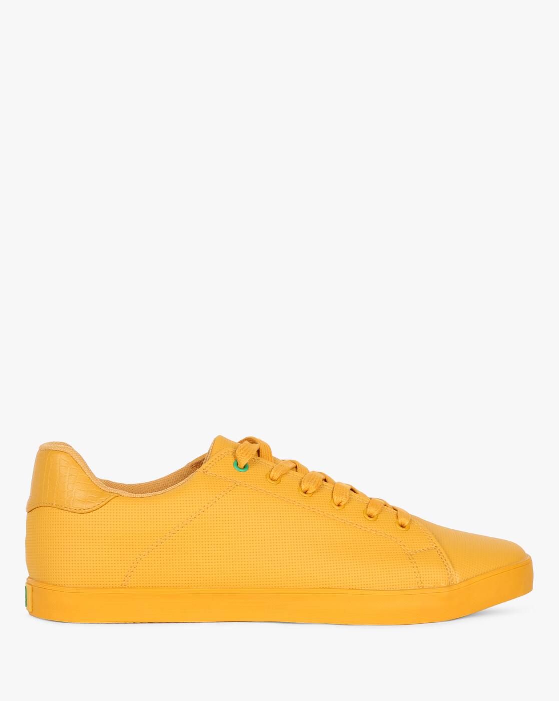 Buy Mustard Yellow Sneakers for Men by UNITED COLORS OF BENETTON