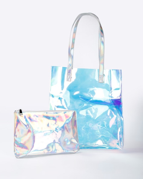 Clear Tote Bag with Pouch