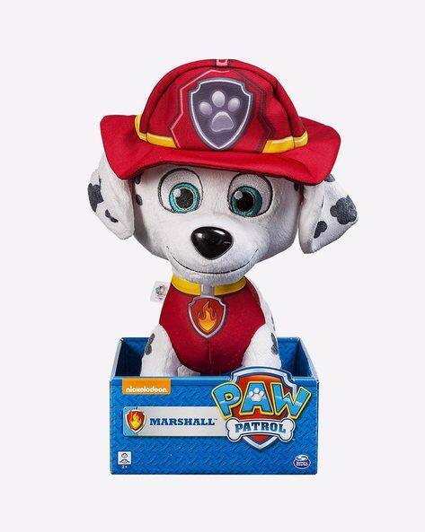 paw patrol marshall soft toy