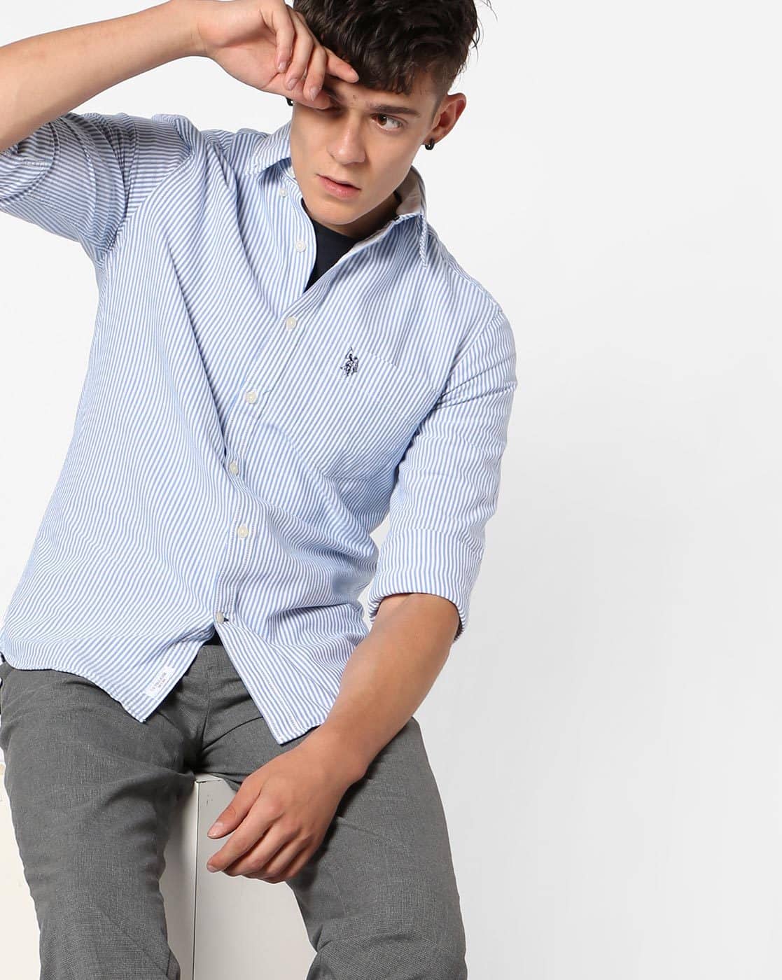 us polo button down shirts