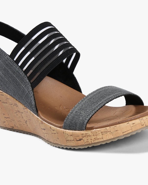 Skechers smitten discount kitten wedge sandal