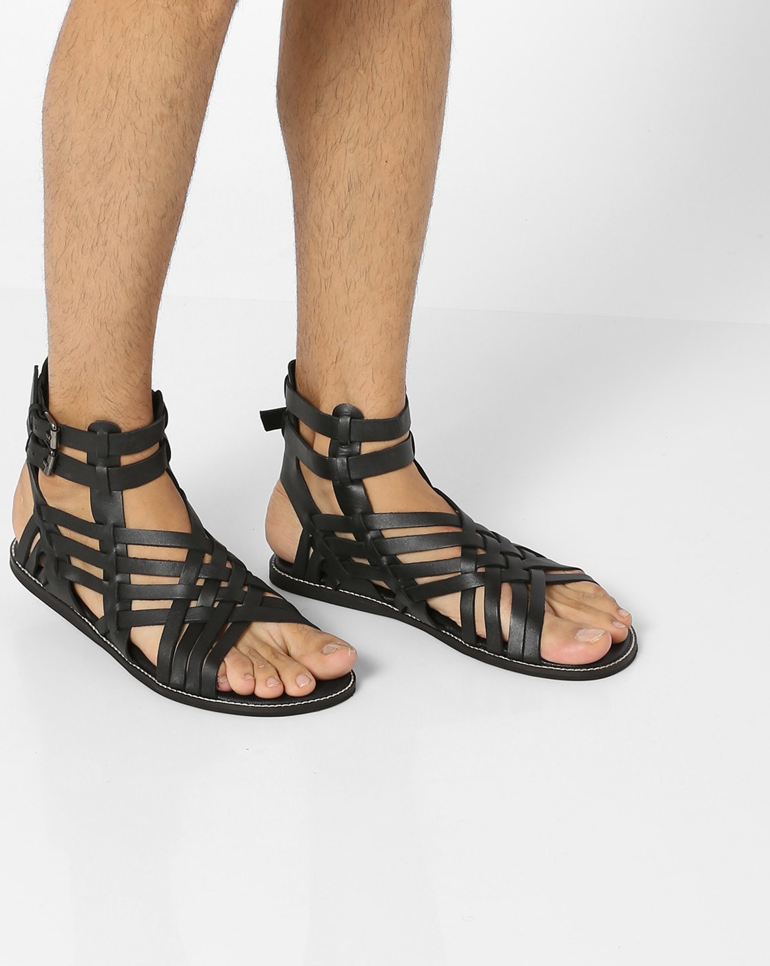 Buy Gladiator Leather Sandals, Greek Sandals, Black Sandals, Summer Shoes,  Made From 100% Genuine Leather. Online in India - Etsy