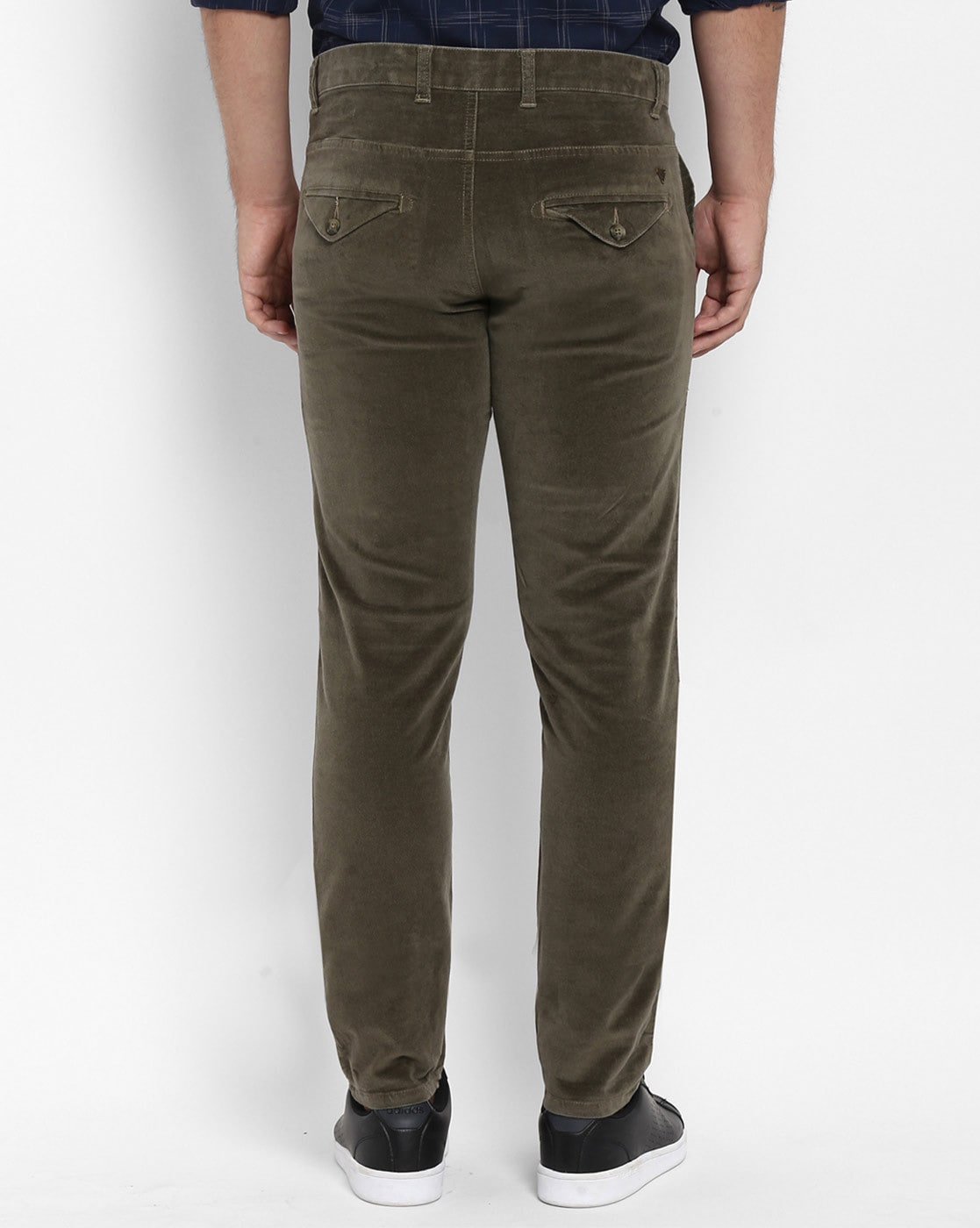 Buy Blackberrys Clean Front Slim Fit Corduroy Trouser online