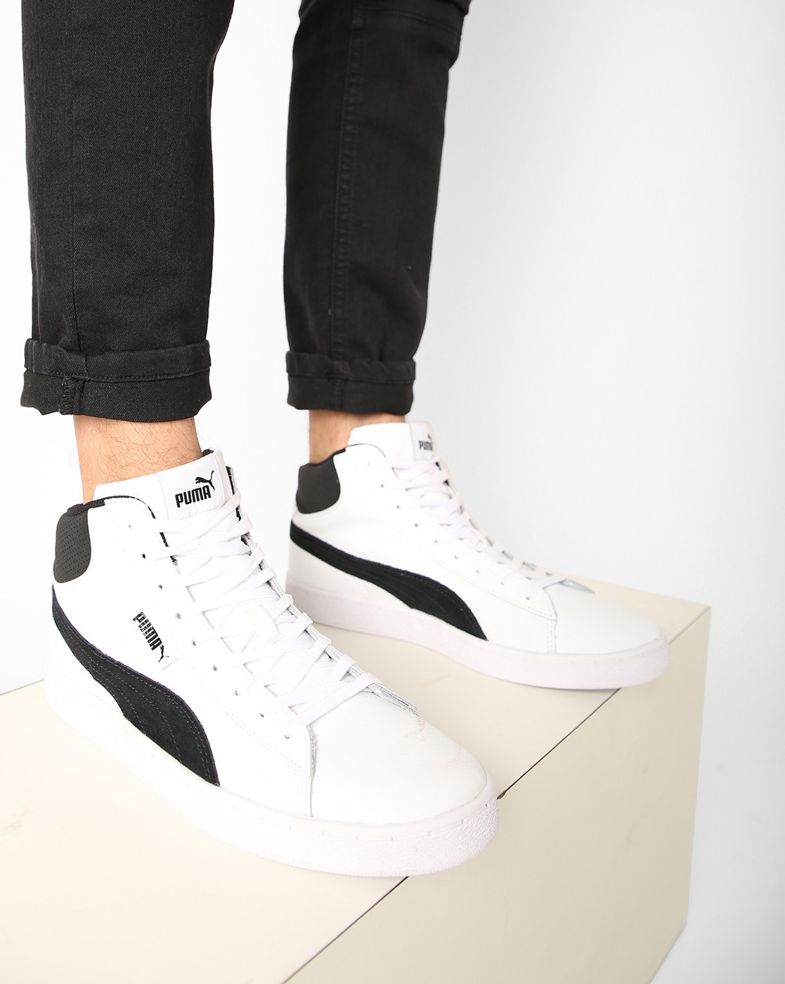 het doel residu Gewaad Buy White Casual Shoes for Men by Puma Online | Ajio.com