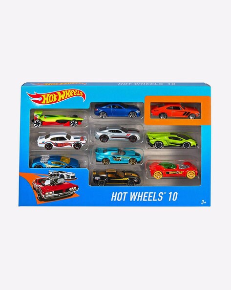 hot wheels 10 cars gift pack