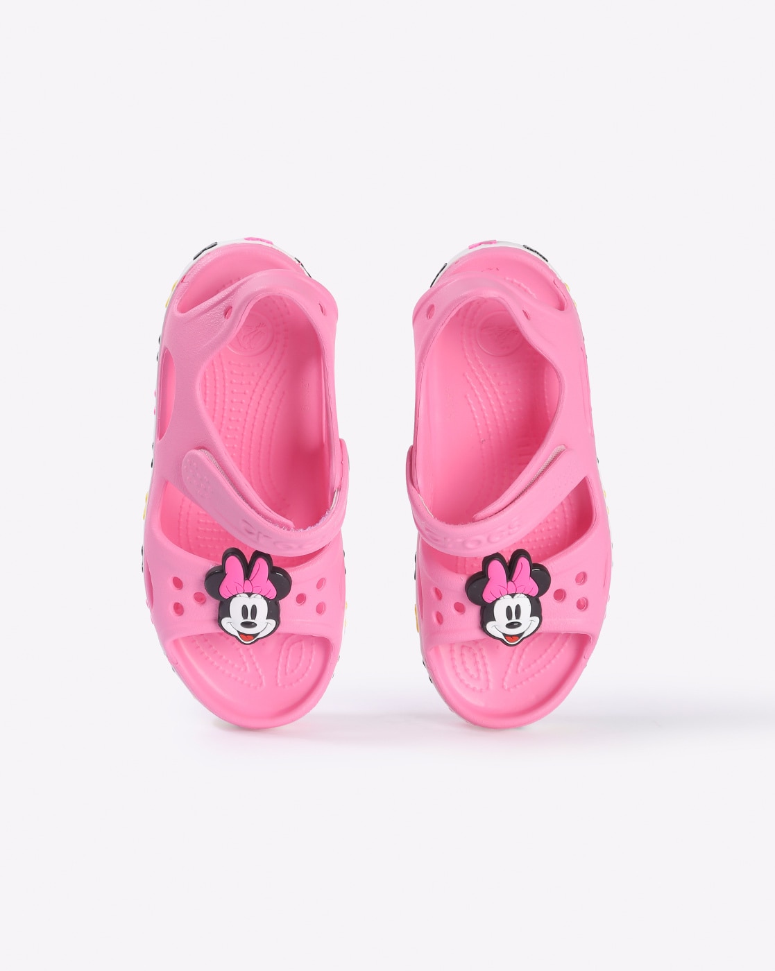 minnie mouse croc sandals