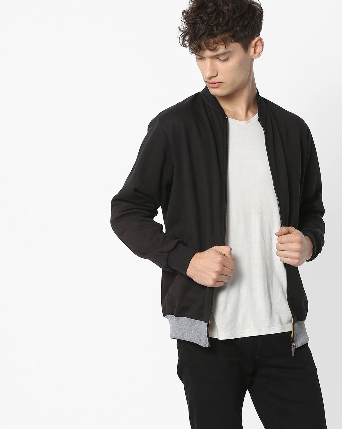 Buy Black Jackets \u0026 Coats for Men by 
