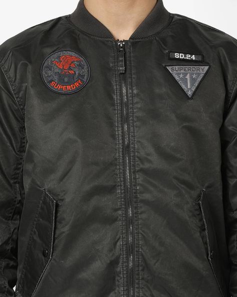 dennenboom rechtbank Weigeren Buy Black Jackets & Coats for Men by SUPERDRY Online | Ajio.com