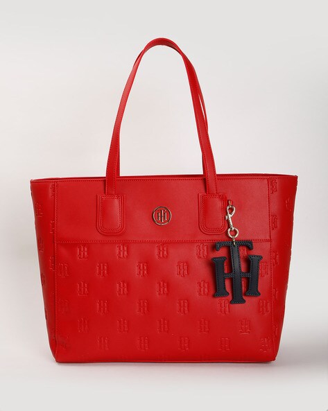 red tommy hilfiger handbag