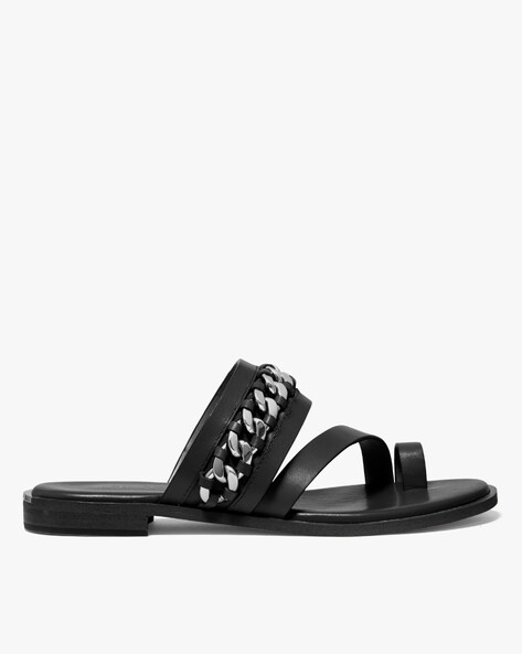 Buy Black Flat Sandals for Women by Michael Kors Online 