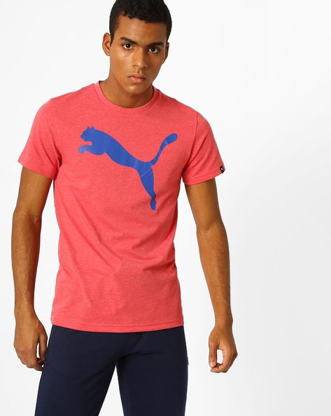 bericht ongebruikt romantisch Buy Coral Red Tshirts for Men by Puma Online | Ajio.com