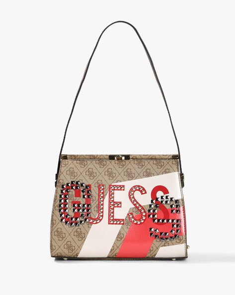 guess printed bags