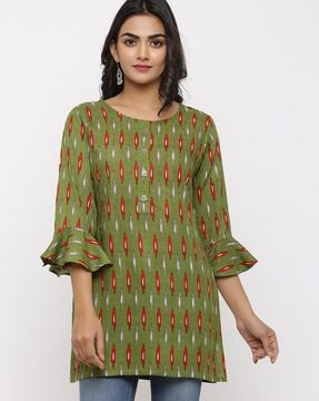 ikat kurtis online shopping