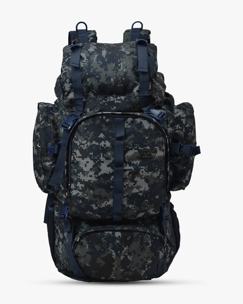 Doughnut Christopher Large Travel Backpack  Navy Edition  Modern Quests