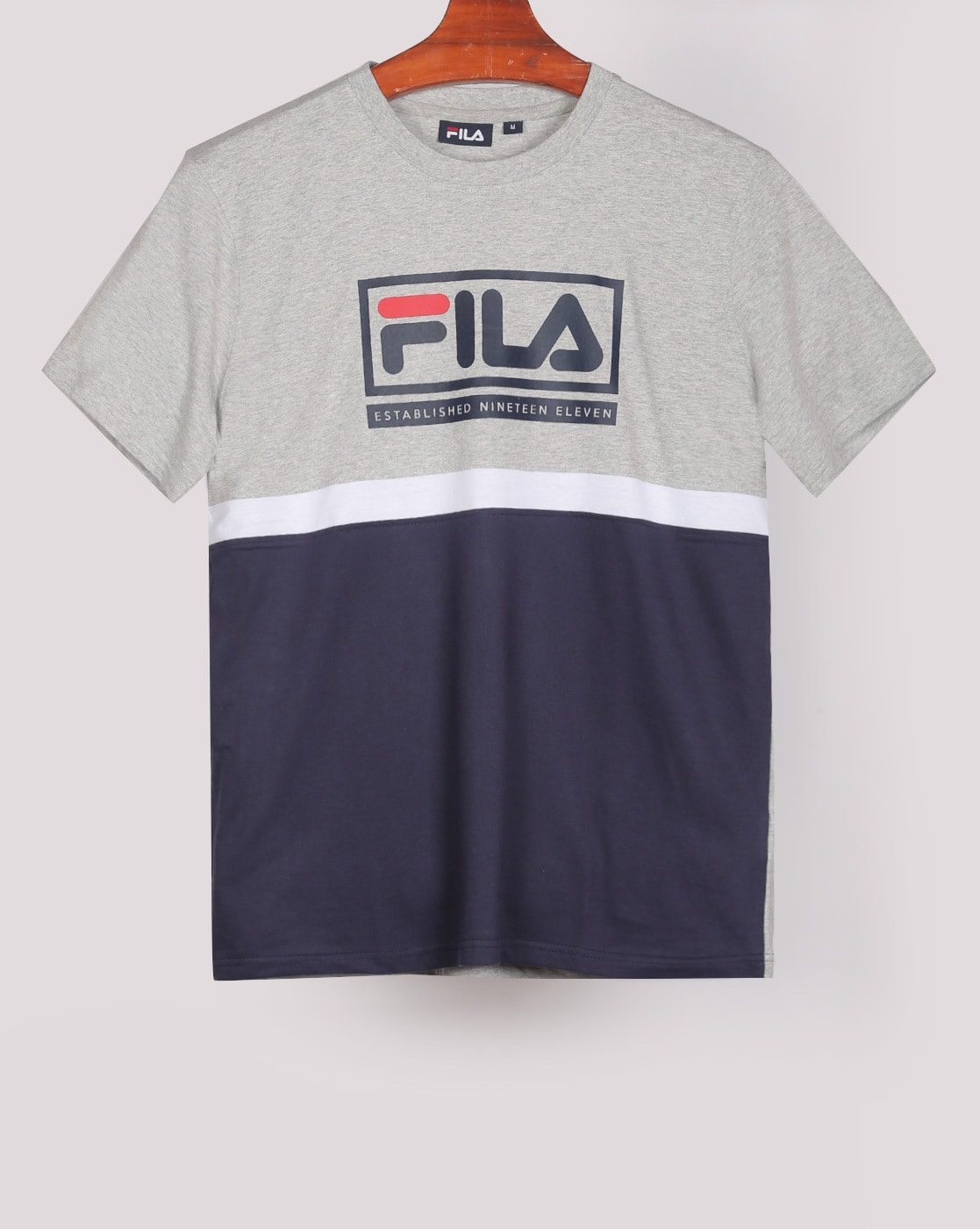 fila grey crew neck