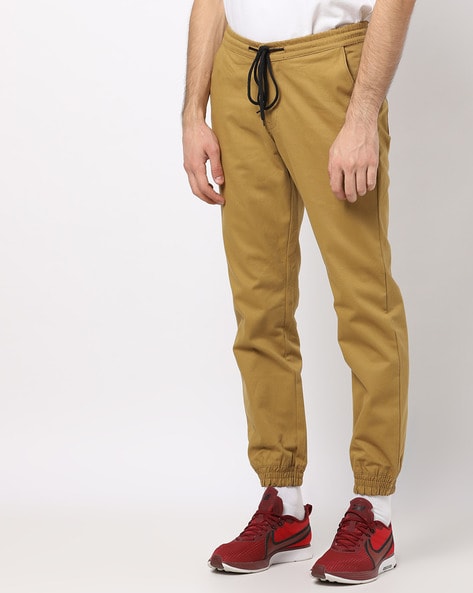 mustard joggers mens