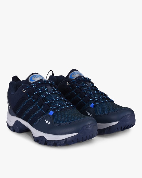 Buy Navy Blue Outdoor Shoes for Men by 
