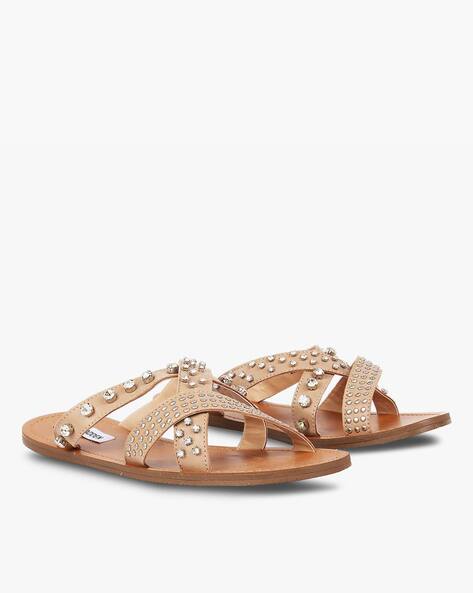 steve madden strappy flat sandals