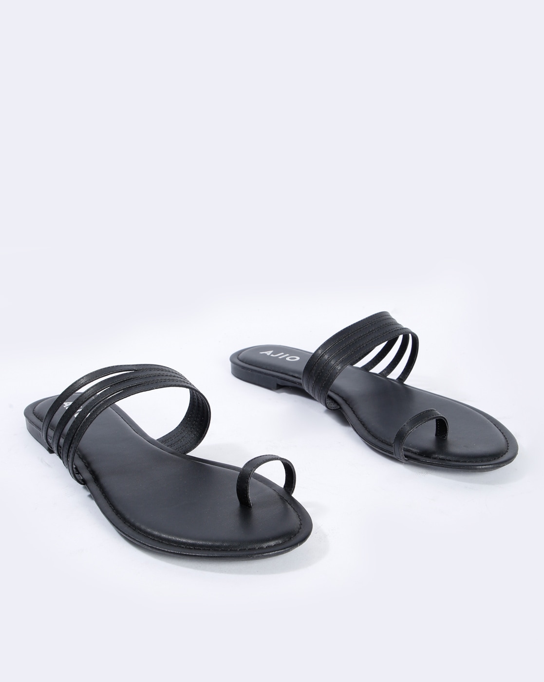 ajio flat sandals