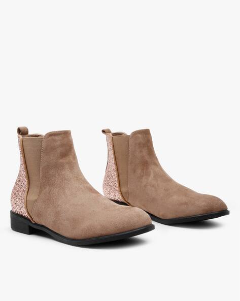 Buy Brown Boots for Women by AJIO 