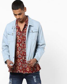 Buy Ice Blue Jackets \u0026 Coats for Men by 