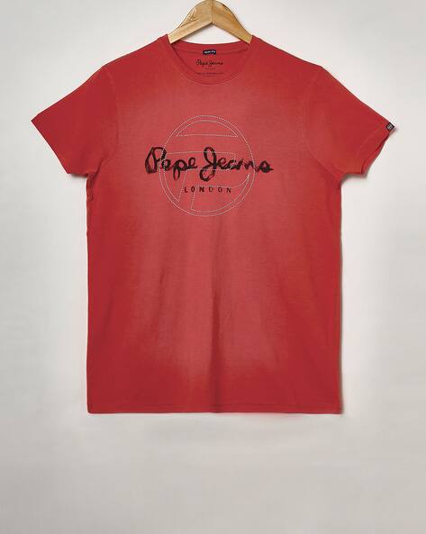 pepe jeans red t shirt
