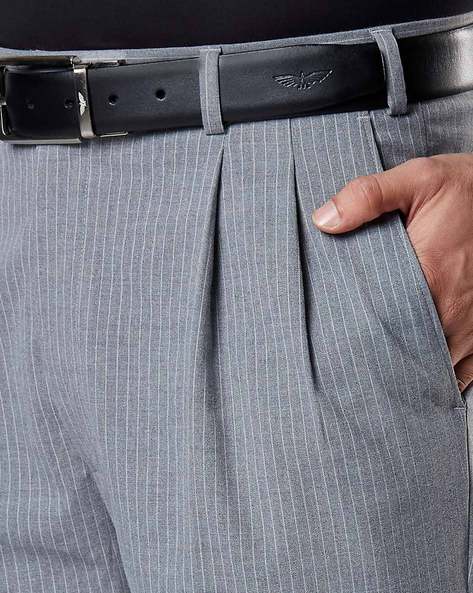 Raymond Mens PleatFront Formal Trousers  Amazonin Fashion