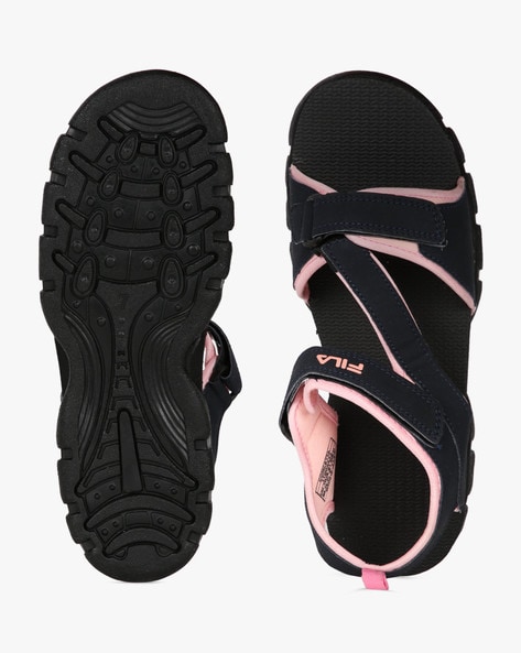 Buy Pink Navy Blue Sports Sandals for Women by FILA Online