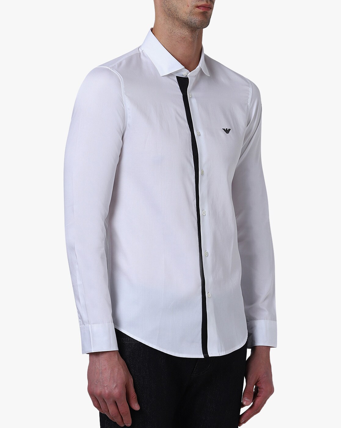 armani white shirts