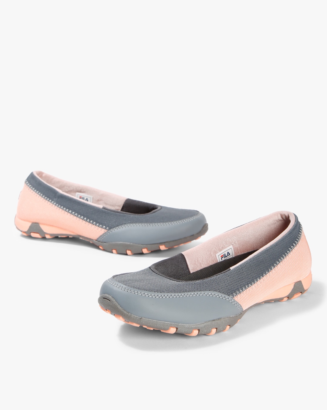 Buy Grey \u0026 Peach Sports Shoes for Women 