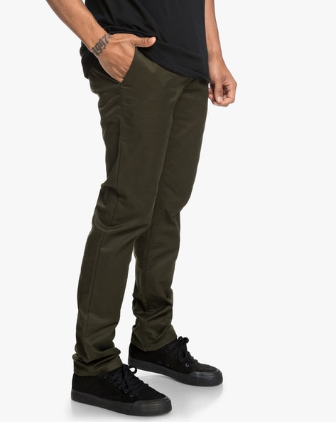 Buy Olive Green Trousers & Pants for Men by DC Shoes Online 