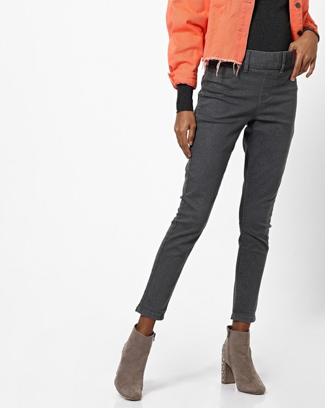 Mid-Rise Skinny Jeggings