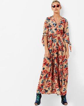 mela floral jumpsuit